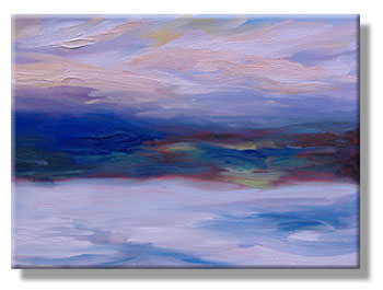 One of my recent oil sketches