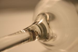 Wine glass - resonance tests