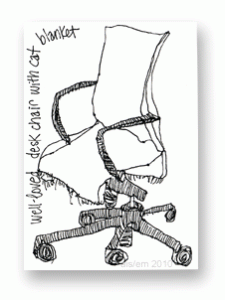 ATC of my desk chair