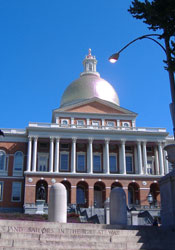 My photo of the State House.