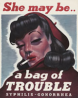 1940s poster from the U.S. government (Artist, "Christian")