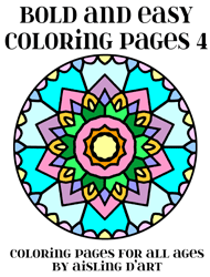 Bold and Easy Coloring Pages 4 - cover