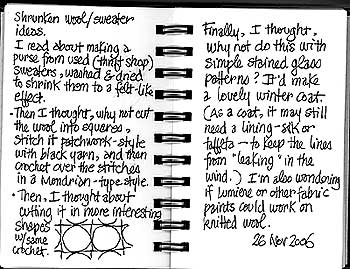 Felted jacket idea