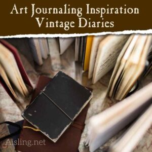 Art Journaling Inspiration - Vintage Diaries video