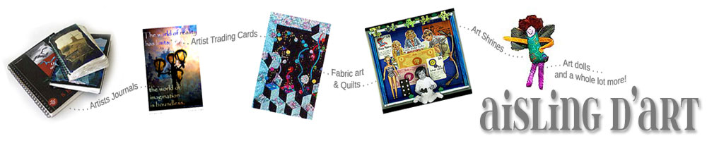 Aisling D'Art website header