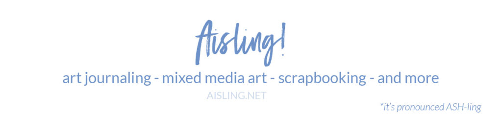 Aisling DIY mixed media art