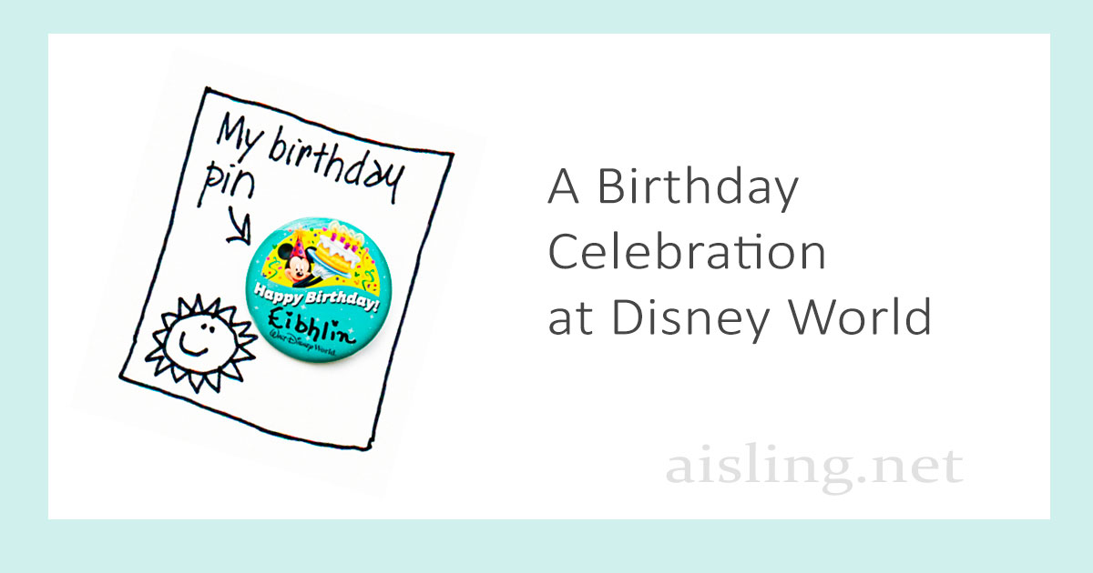 A Disney World Birthday