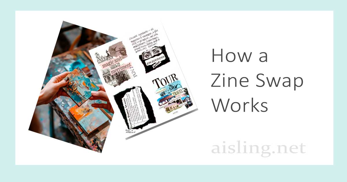 How a Zine Swap Works