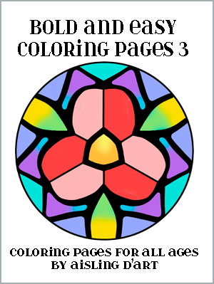 Bold and easy coloring pages 3