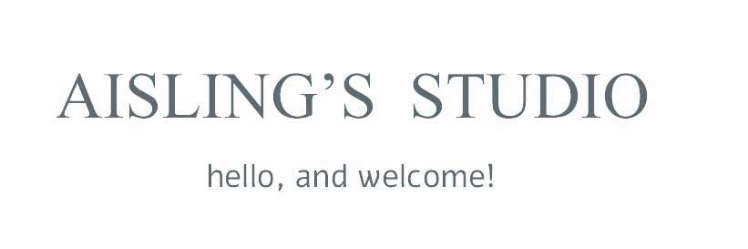Aisling's Studio - hello and welcome!